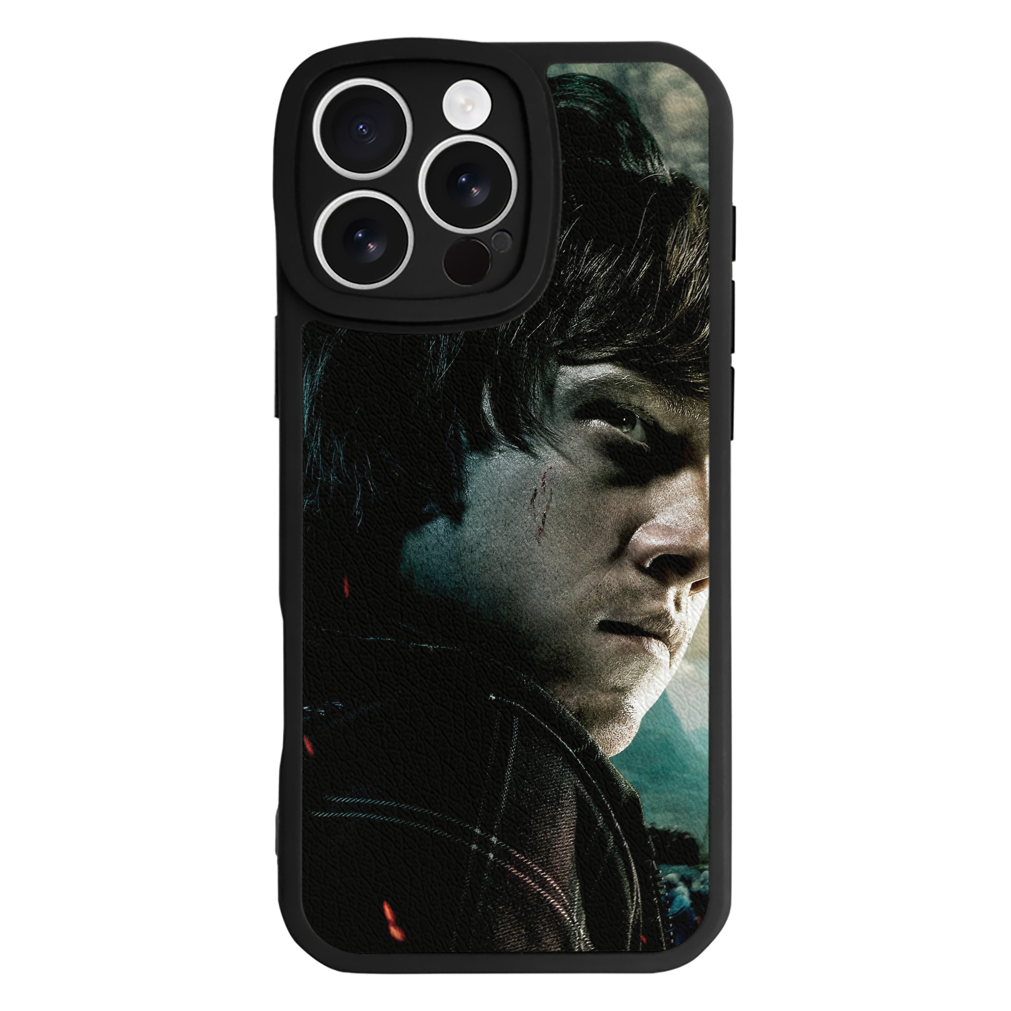 （画像用） Harry Potter ハリー・ポッターシリーズ 【iPhone 16シリーズ対応】シリコンスマホケース（レザー調） 材質：シリコン